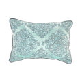 Mint And Gray Decorative Throw Pillow