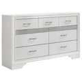 Miranda Modern 7 Drawer Dresser With Hidden Jewelry Tray
