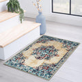 Superior Designer Decklan Printed Area Rug 2 X 3 Non Slip