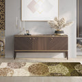Superior Designer Hedena Printed Area Rug Runner Non Slip Multi Color 27 X 8