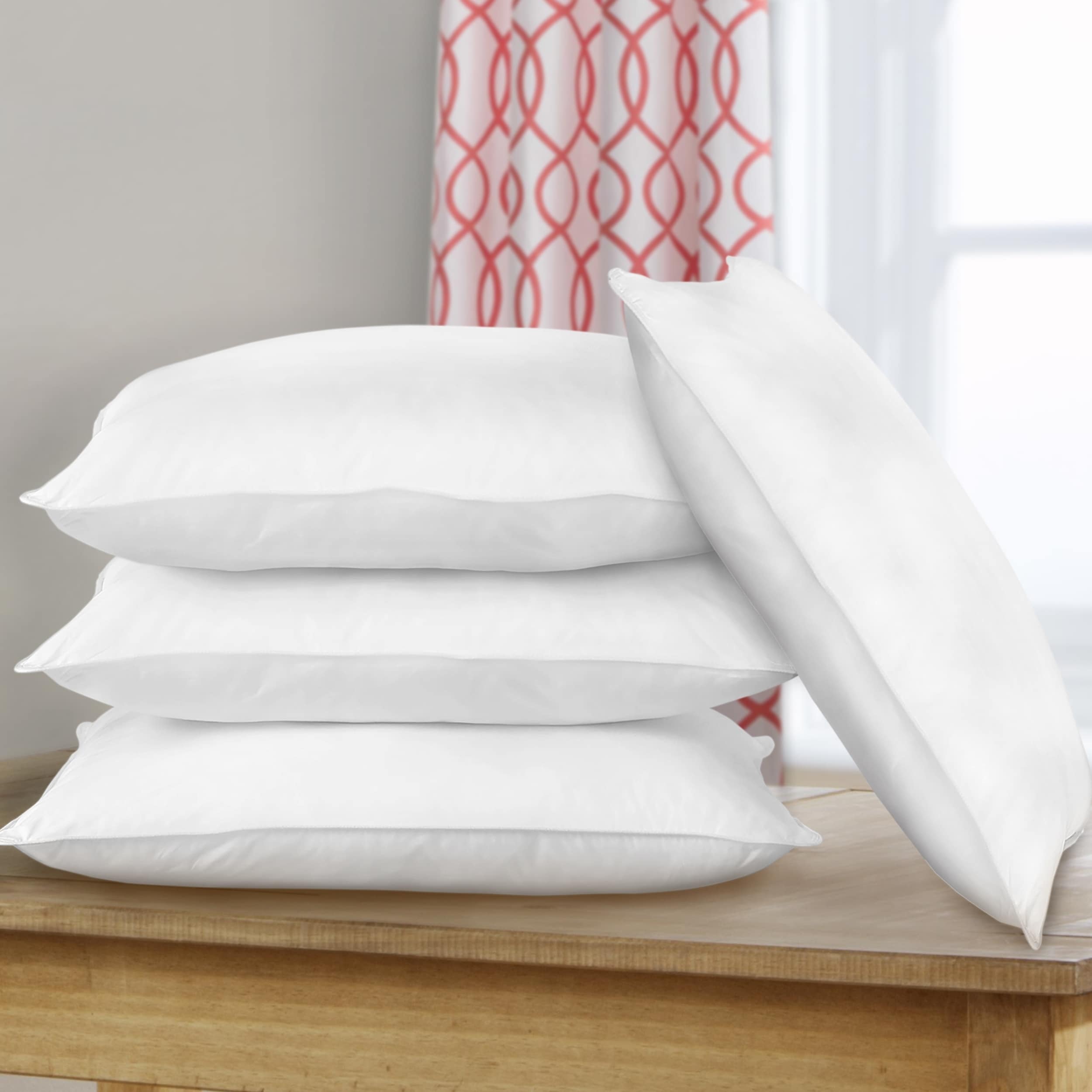 Superior All Season Down Alternative Hypoallergenic Pillows Set Of 4