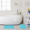 Superior Eco Friendly Cotton Soft And Absorbent Bath Mat Set Of 2