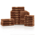 Superior Rayon From Bamboo And Cotton 18 Piece Bathroom Towel Set