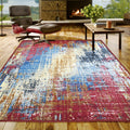 Superior Designer Arona Printed Area Rug Non Slip Multi Color 5 X 8