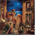 Miremos La Luna Lets Look At The Moon By Didier Lourenco Gallery Wrapped Canvas Giclee Art 30 In X 30 In Ready To Hang