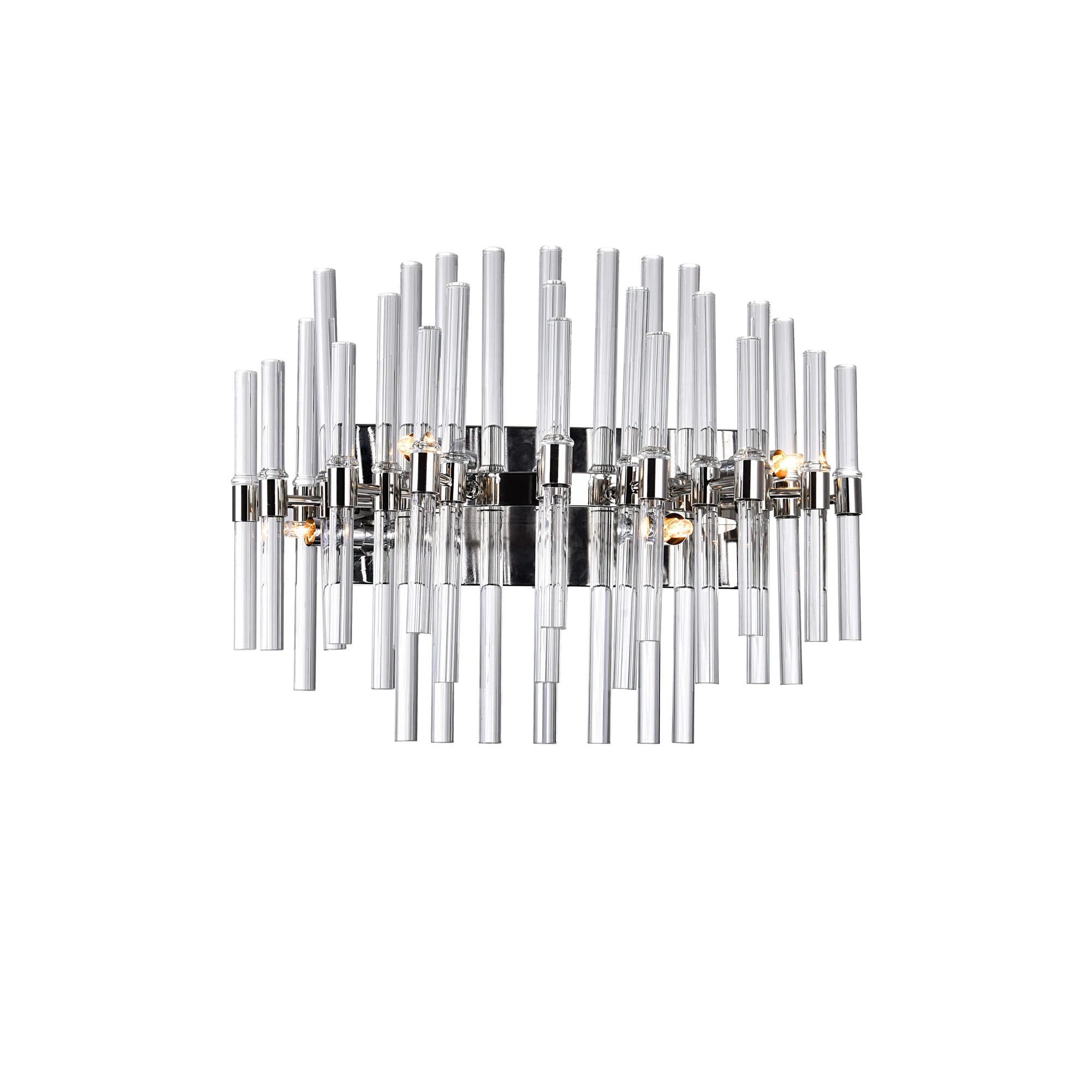 Miroir 4 Light Vanity Light With Polished Nickel Finish Polished Nickel
