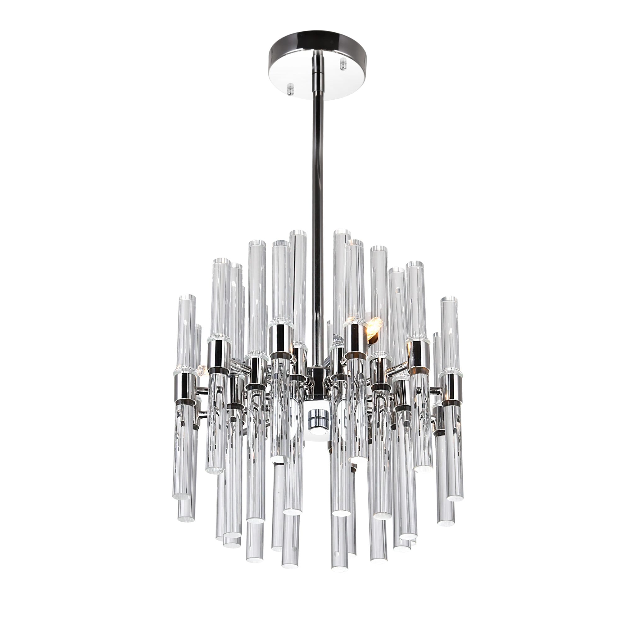 Miroir 3 Light Mini Chandelier With Polished Nickel Finish Polished Nickel