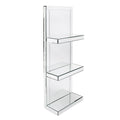 Mirrored Shelf With 3 Shelves