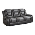 Mischa Double Reclining Sofa.