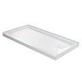 Miseno Msp 6032R 59 7 8In X 31 7 8In Shower Base With Single Threshold And Right Drain White