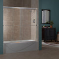 Miseno Mtdc6060 Azul 60In High X 56 60In Wide Sliding Framed Shower Door