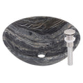 Miseno Mno Ml Circular 17In Marble Vessel Bathroom Sink