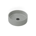 Miseno Mbs 9257 Moguer 15 3 8 Circular Concrete Vessel Bathroom Sink