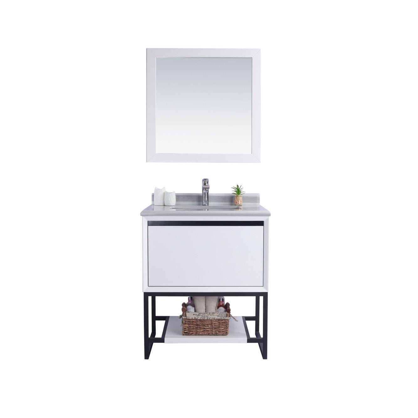 Miseno Mv 30 313Smr Alto 30 Free Standing Wall Mounted Single Basin