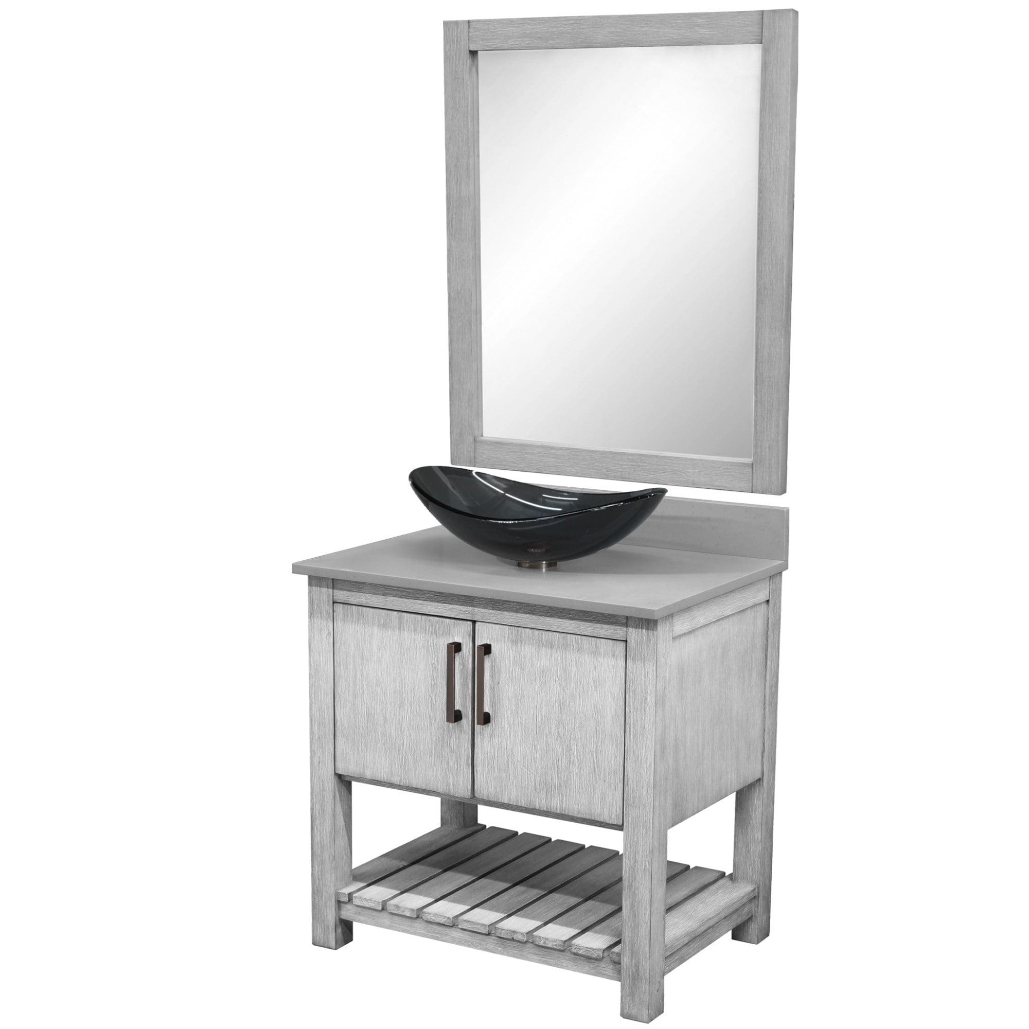 Miseno Mv 30Sg Nobv 280 324G Mir 30 Free Standing Single Basin Vanity