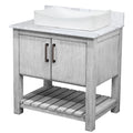 Miseno Mv 30Sg Nobv Car 1141 30 Free Standing Single Basin Vanity Set