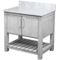 Miseno Mv 30Sg Nobv Car 30 Free Standing Vanity Set With Cabinet And
