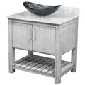 Miseno Mv 30Sg Nobv Car 324G 30 Free Standing Single Basin Vanity Set