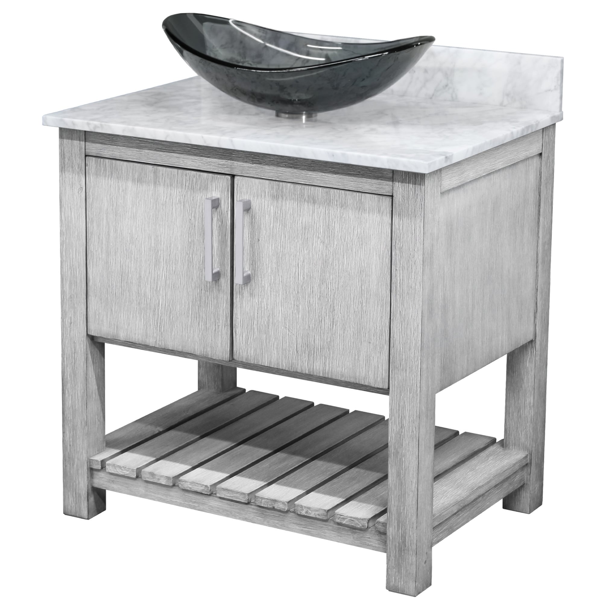 Miseno Mv 30Sg Nobv Car 324G 30 Free Standing Single Basin Vanity Set
