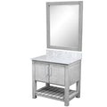Miseno Mv 36Sg Nobv Car Mir Ocean Breeze 36 Free Standing Vanity Set