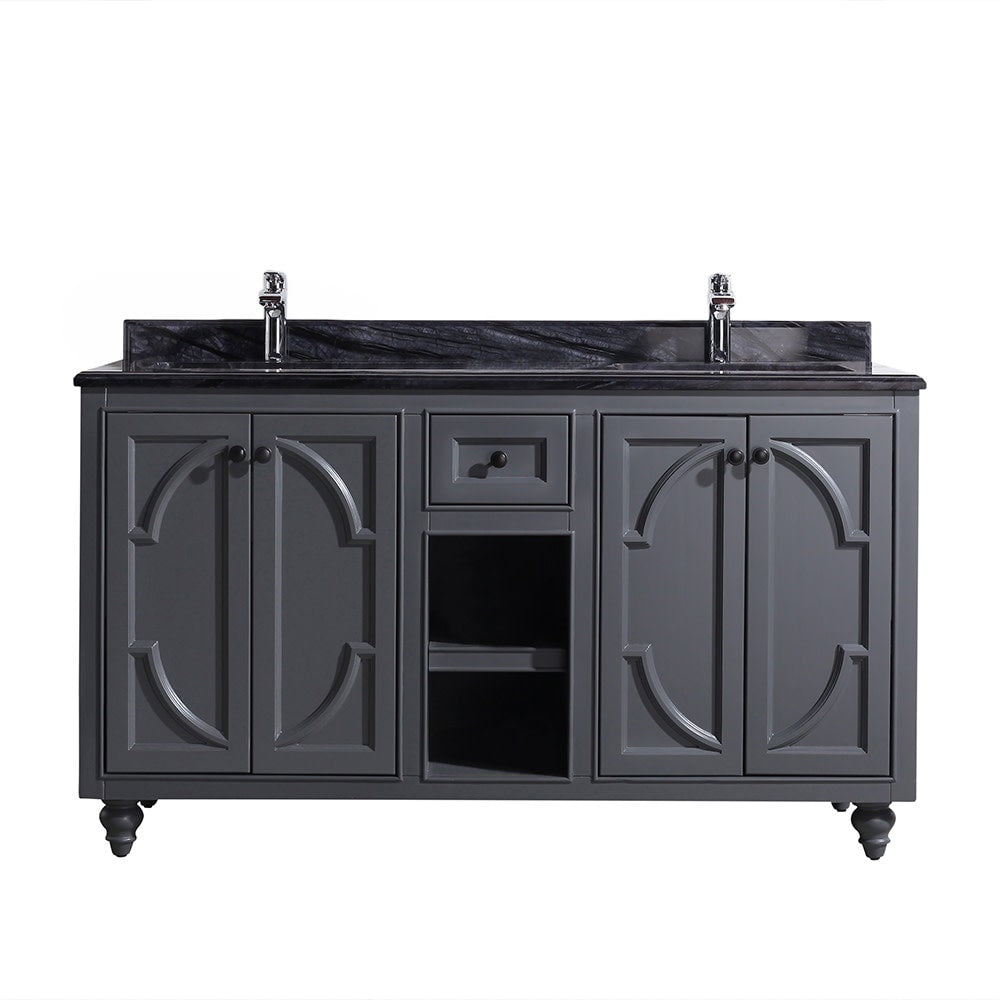 Miseno Mv 60 313613 Odyssey 60 Free Standing Double Basin Vanity Set