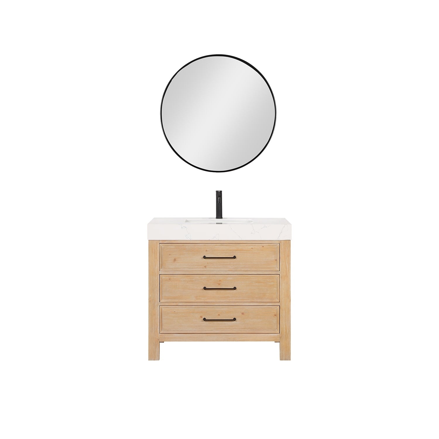 Miseno Mv 703836 Le N 36 Free Standing Single Basin Vanity Set With
