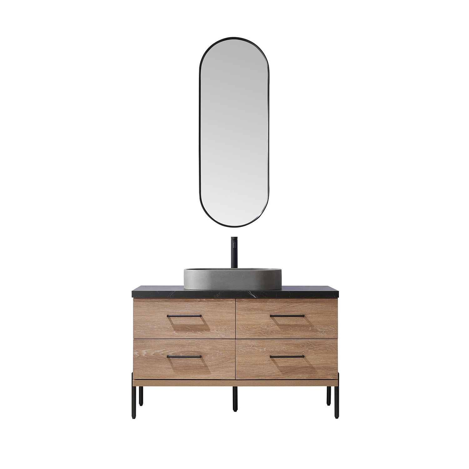 Miseno Mv 705148O Trento 48 Free Standing Single Basin Vanity Set