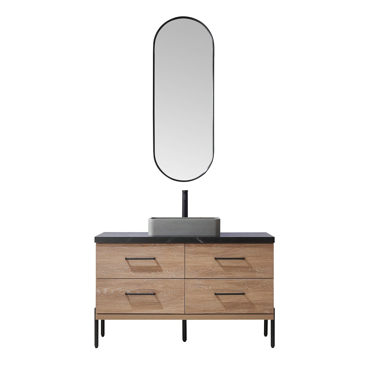 Miseno Mv 705148S Trento 48 Free Standing Single Basin Vanity Set
