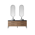 Miseno Mv 705172C Trento 72 Free Standing Double Basin Vanity Set