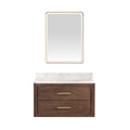 Miseno Mv 706636 Cristo 36 Wall Mounted Single Basin Vanity Set With