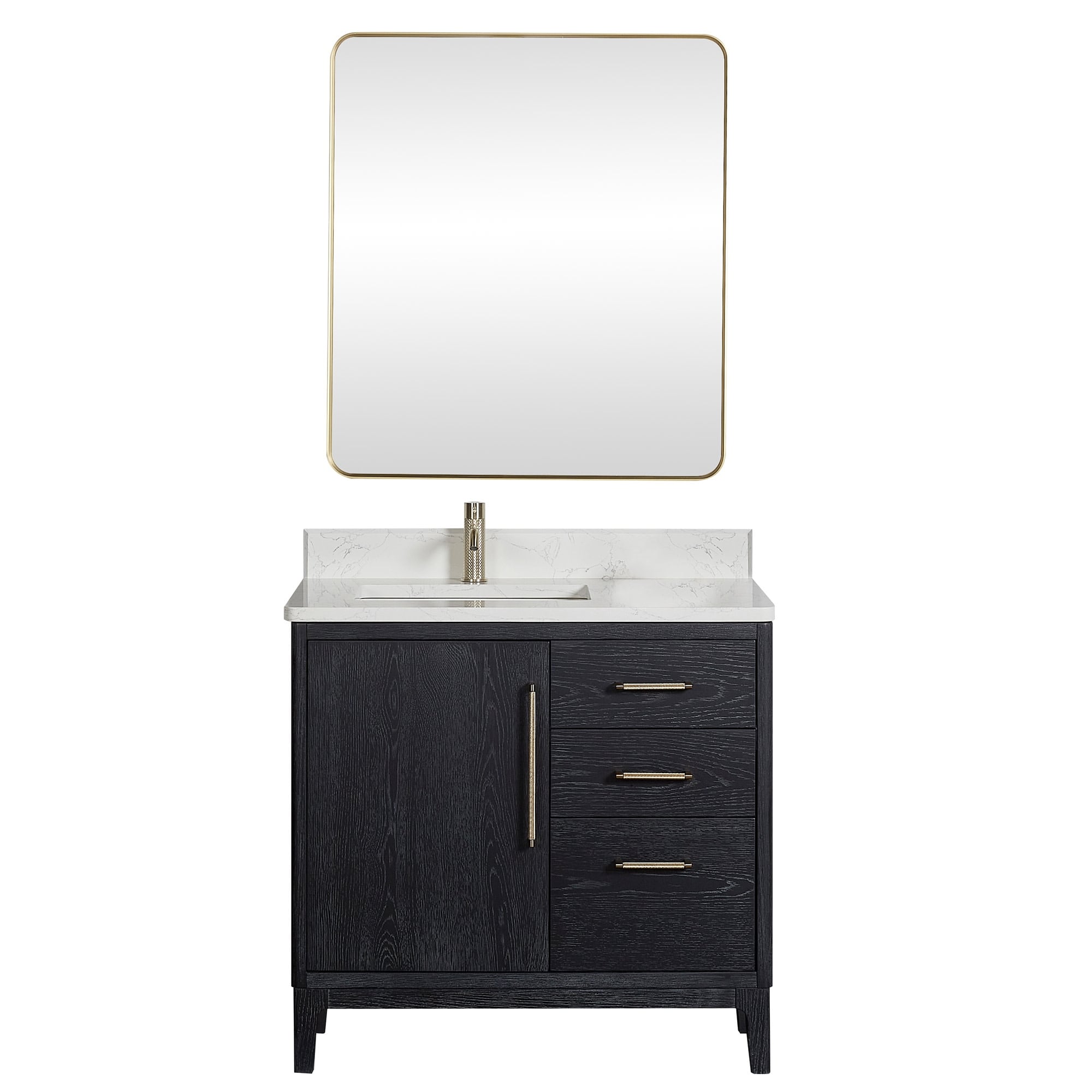 Miseno Mv Gara36 Gwt Gara 36 Free Standing Single Basin Vanity Set