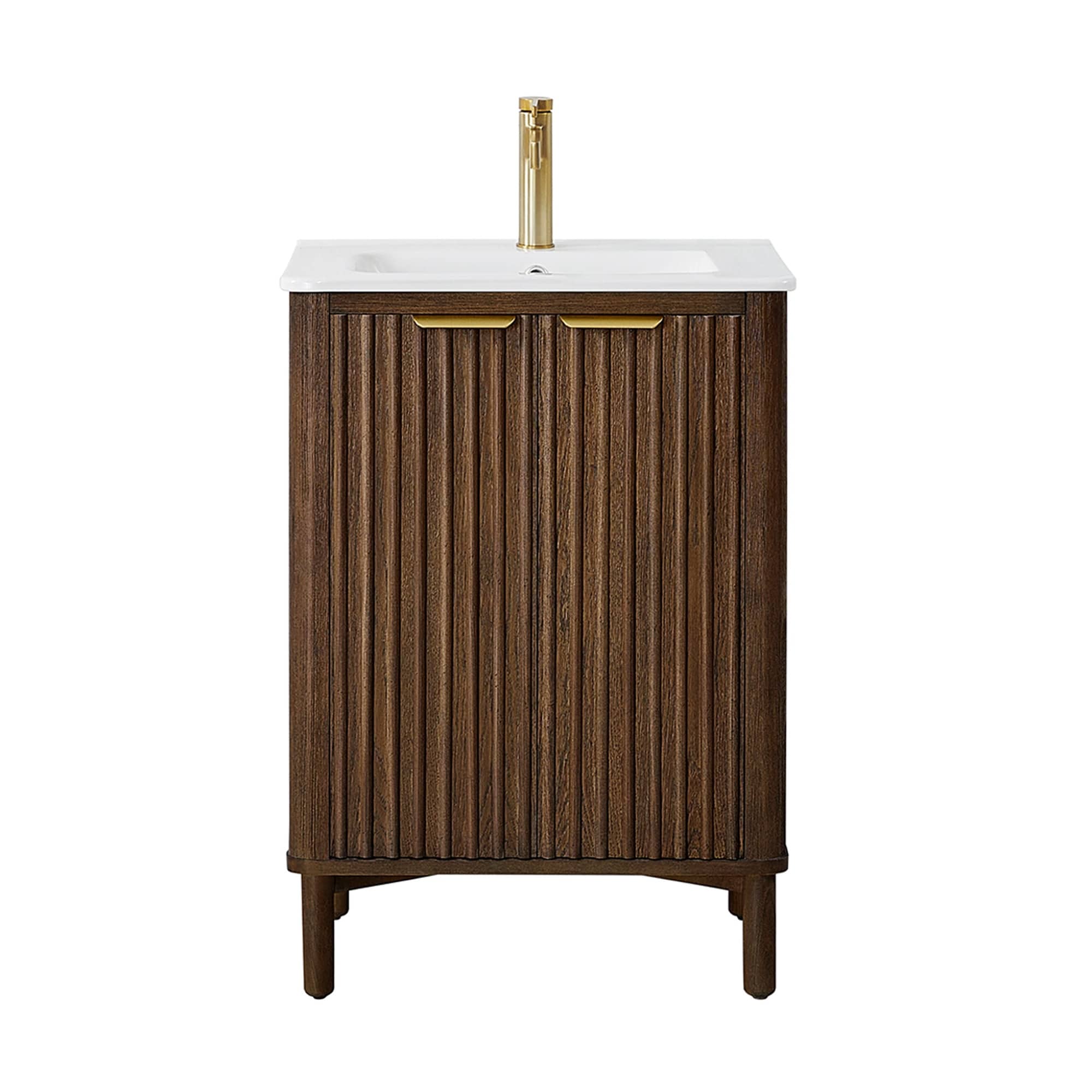 Miseno Mv Mumb24 Wht Mumbai 24 Free Standing Single Basin Vanity Set