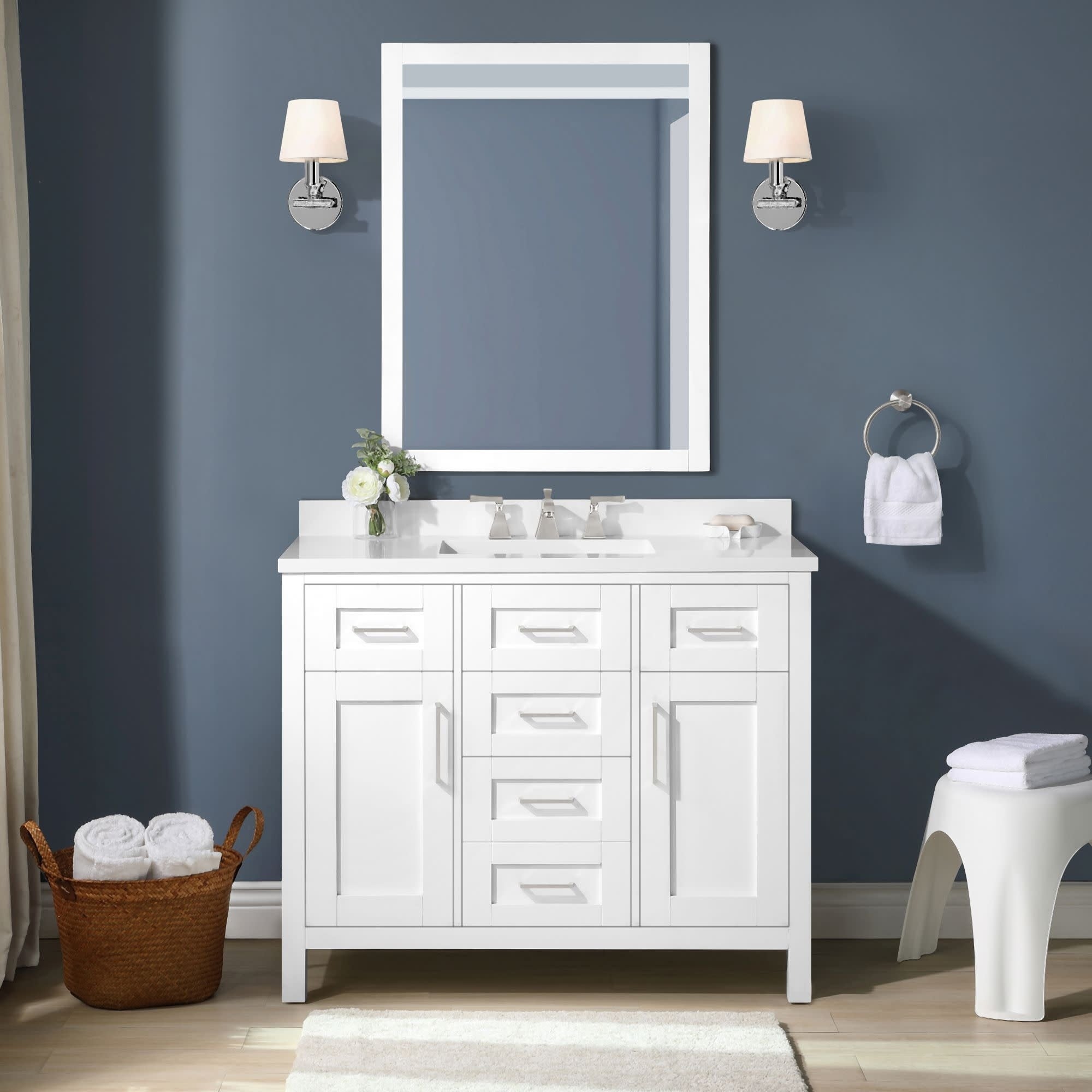 Miseno Mv Tah342 15Vkc Tahoe 42 Free Standing Single Basin Vanity Set