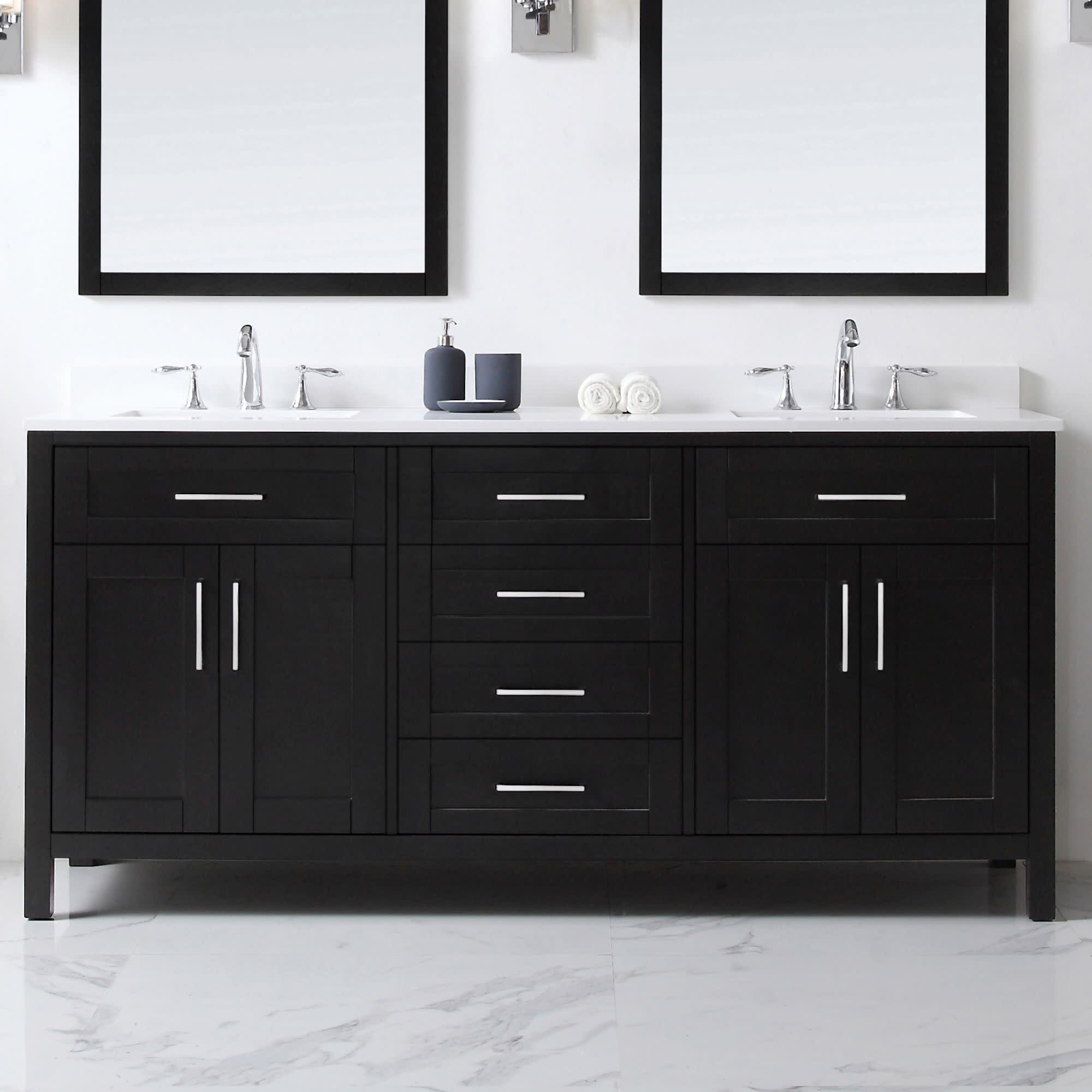 Miseno Mv Tahb72 15Vkc Tahoe 72 Free Standing Double Basin Vanity Set