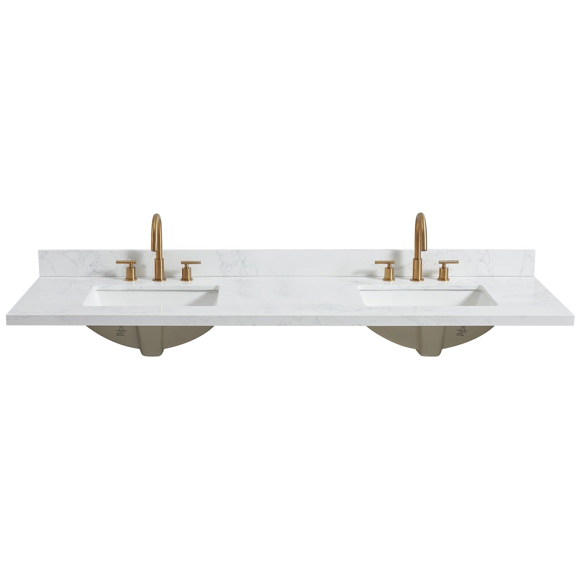 Miseno Mvt Jaen73M Jaen 73 Stone Vanity Top With Backsplash And