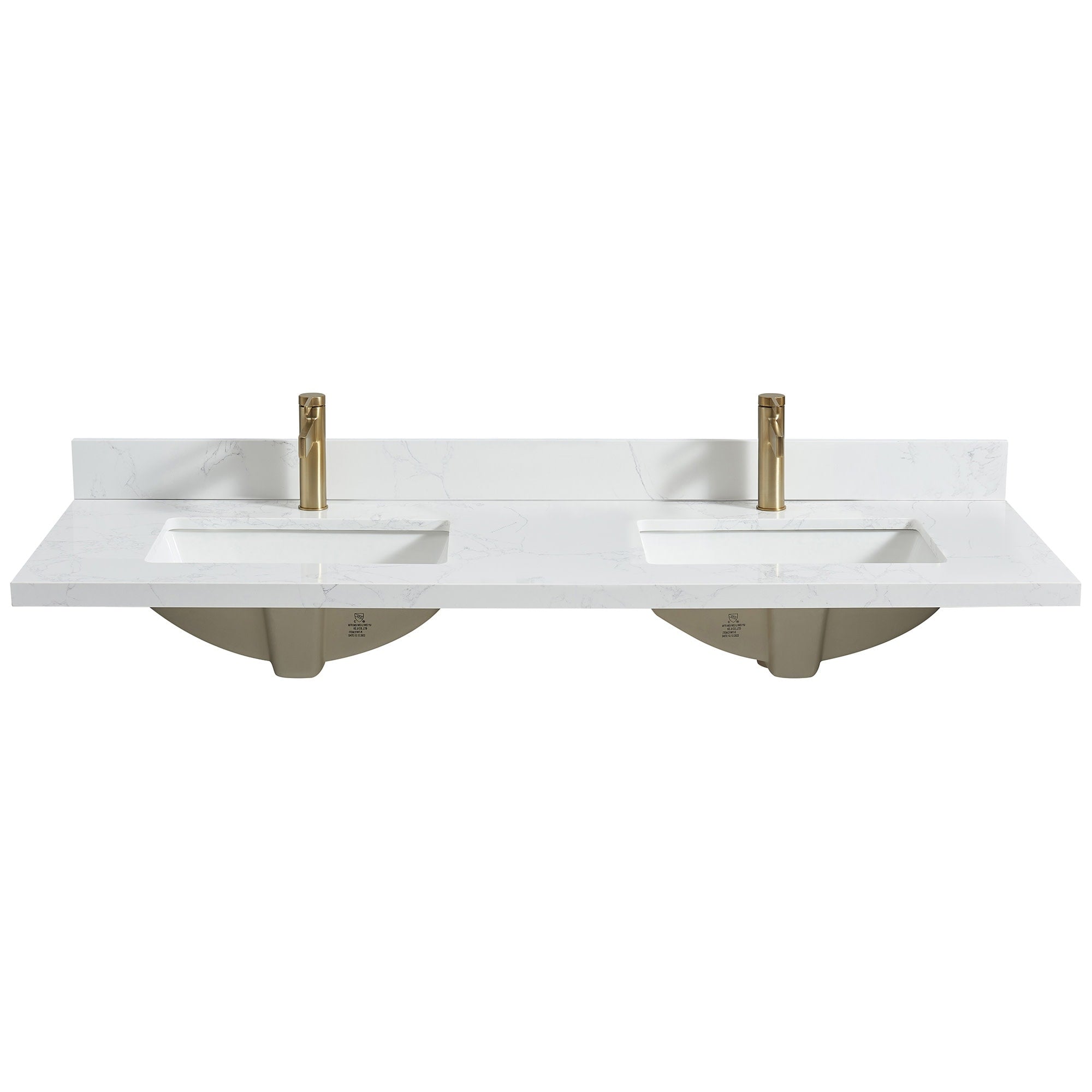 Miseno Mvt Mala61M Malaga 61 Stone Vanity Top With Backsplash And