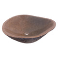 Miseno Mnotc Natural Stone 17 Specialty Vessel Bathroom Sink Natural Cobblestone