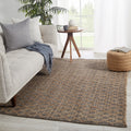 Misha Natural Trellis Area Rug