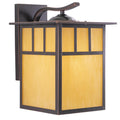 Vaxcel Mission 10 Outdoor Wall Light Burnished Bronze