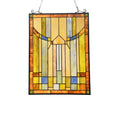 Gracewood Hollow Haggar Mission Style Window Panel Suncatcher