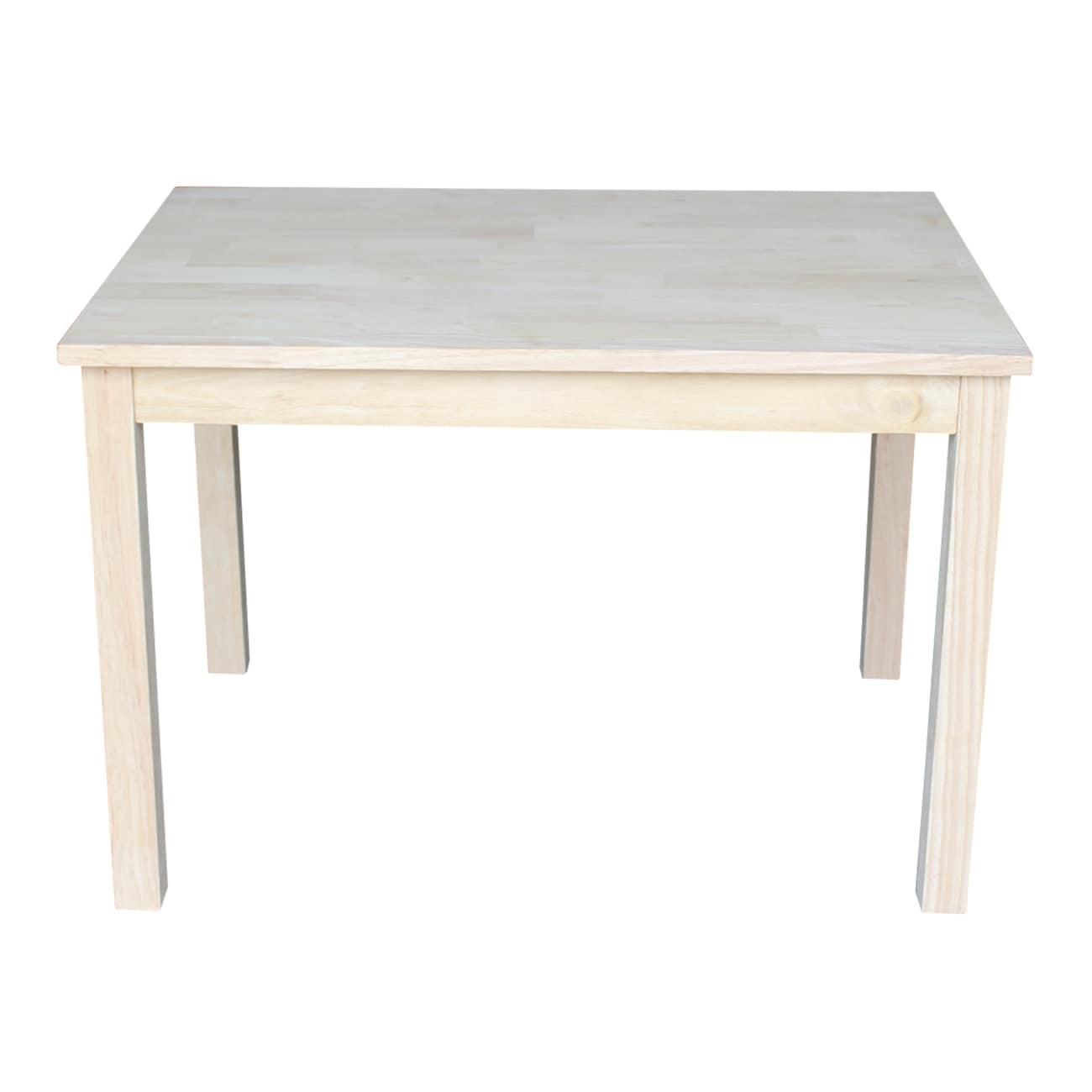 Mission Natural Parawood Childrens Table Unfinished
