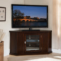 Mission Oak 46 Inch Corner Tv Stand Media Console