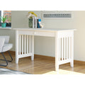Copper Grove Isangel 1 Drawer White Mission Style Desk