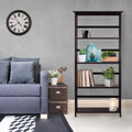 Mission Style 5 Shelf Bookcase