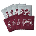 Mississippi State Bulldogs Ncaa Dual Sided Pro Stop Slide Cornhole Bags