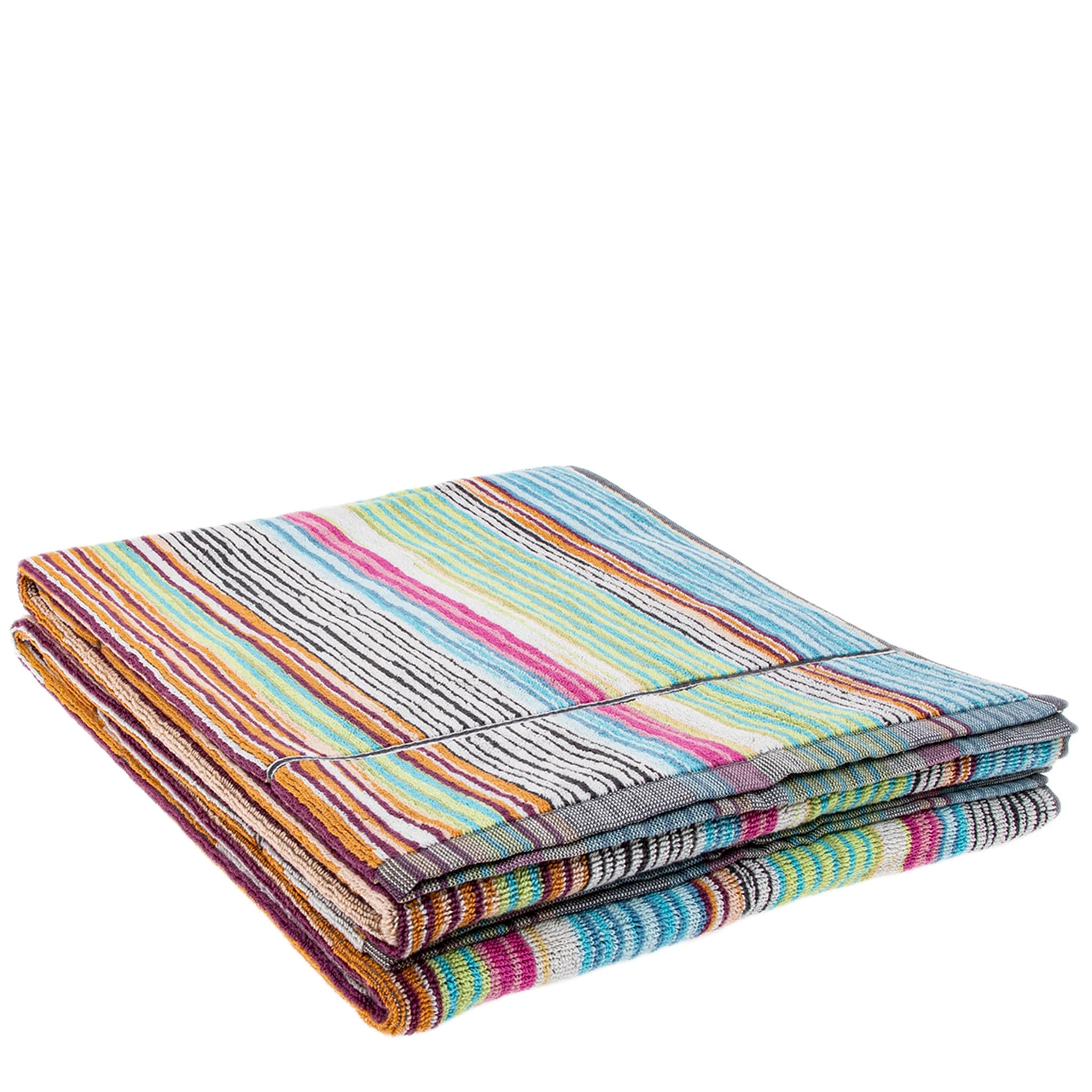 Missoni Set Of 2 Bradley Medium Bath Towels 45 X 27.5 In