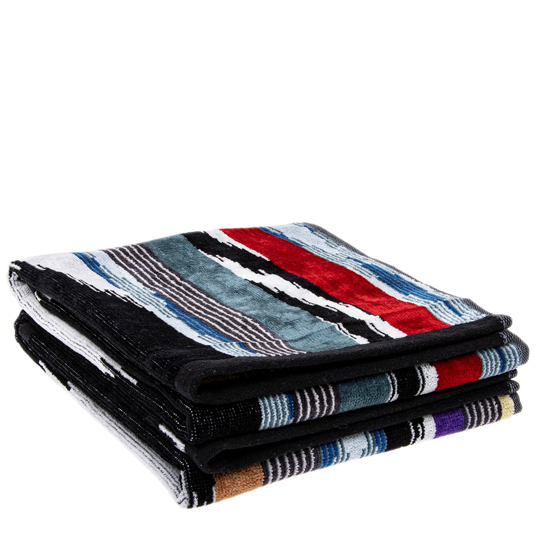 Missoni Set Of 2 Clint Hand Towels 27.5 X 16.5 In