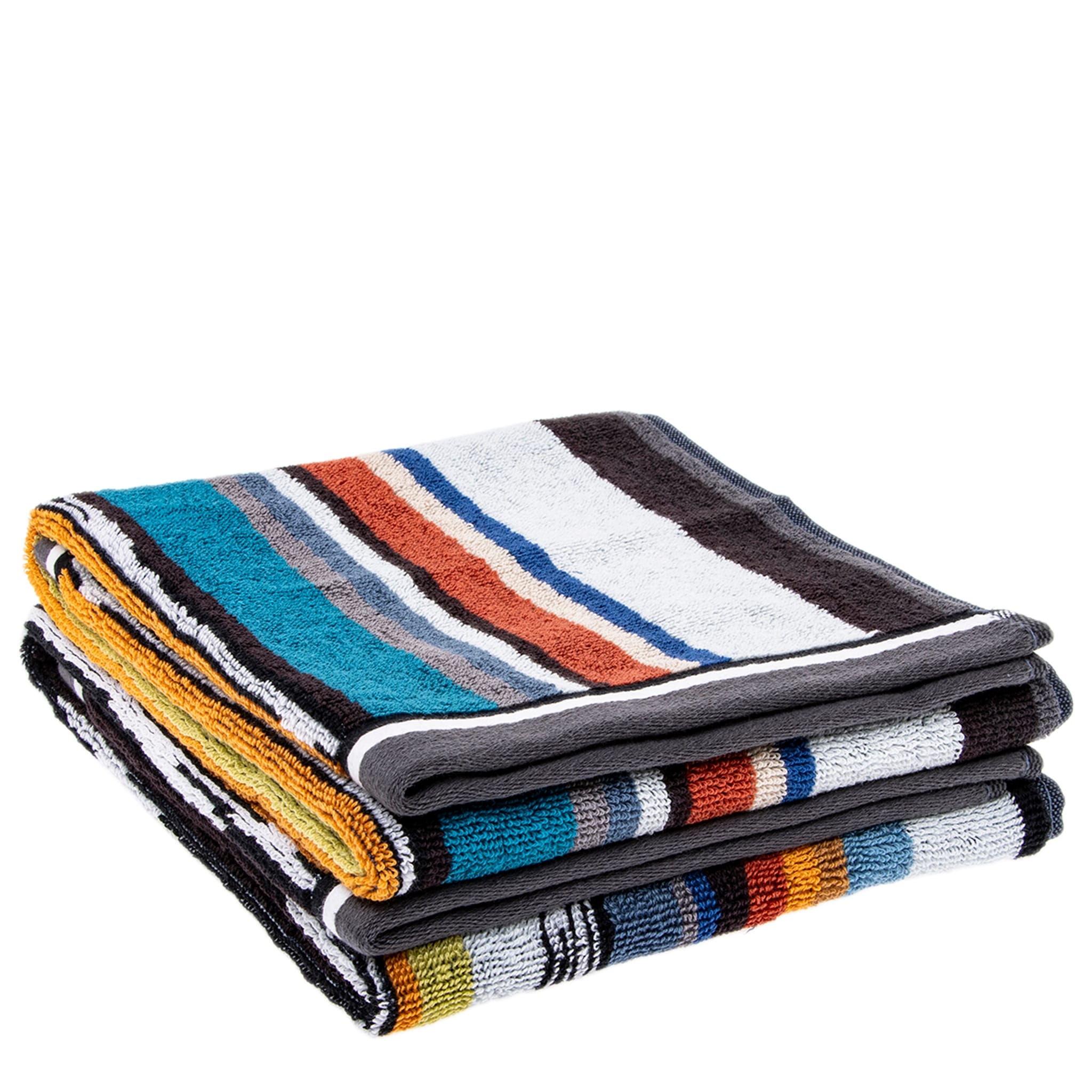 Missoni Set Of 2 Wooden Hand Towels 27.5 X 16.5 In