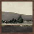 Misty Hillside With Dark Trees I By Pi Studio Framed Mounted Canvas Wall Art Print