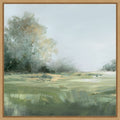 Misty Morning In The Meadow Ii By Pi Studio Framed Canvas Wall Art Print